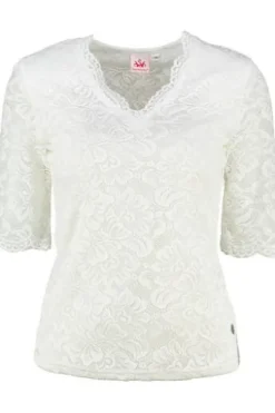 SPIETH & WENSKY Spitzenshirt Arktis natur 1/2-Arm