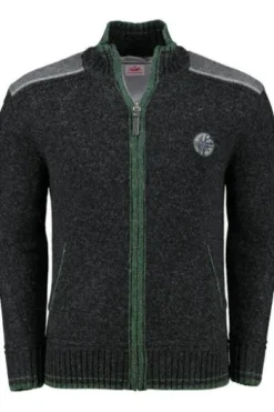 SPIETH & WENSKY Strickjacke Betzbach schwarz