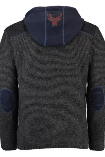 SPIETH & WENSKY Strickjacke Dakar anthrazit