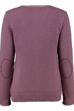 SPIETH & WENSKY Strickjacke Enza altrosa