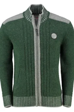 SPIETH & WENSKY Strickjacke Erato grün