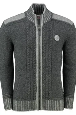 SPIETH & WENSKY Strickjacke Erato anthrazit