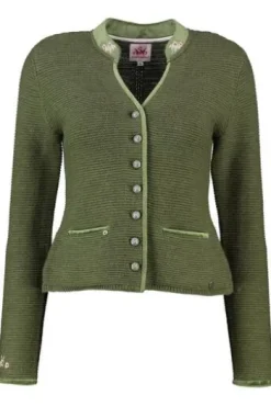 SPIETH & WENSKY Strickjacke Malta grün