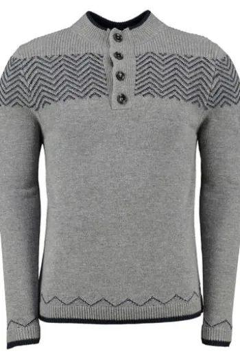 SPIETH & WENSKY Strickpullover Balian grau