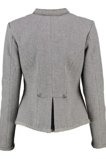 SPIETH & WENSKY Walkjacke Klaudia mittelgrau
