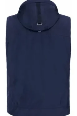 WELLENSTEYN Golfweste GW-44 dunkelblau winddicht, wasserdicht, atmungsaktiv