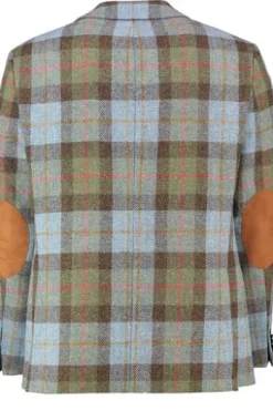 WELLINGTON OF BILMORE Harris Tweed Sakko London highland check kariert